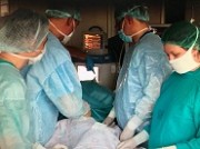 Хирурги детской краевой клинической больницы провели первую операцию по установке кнопочной гастростомы